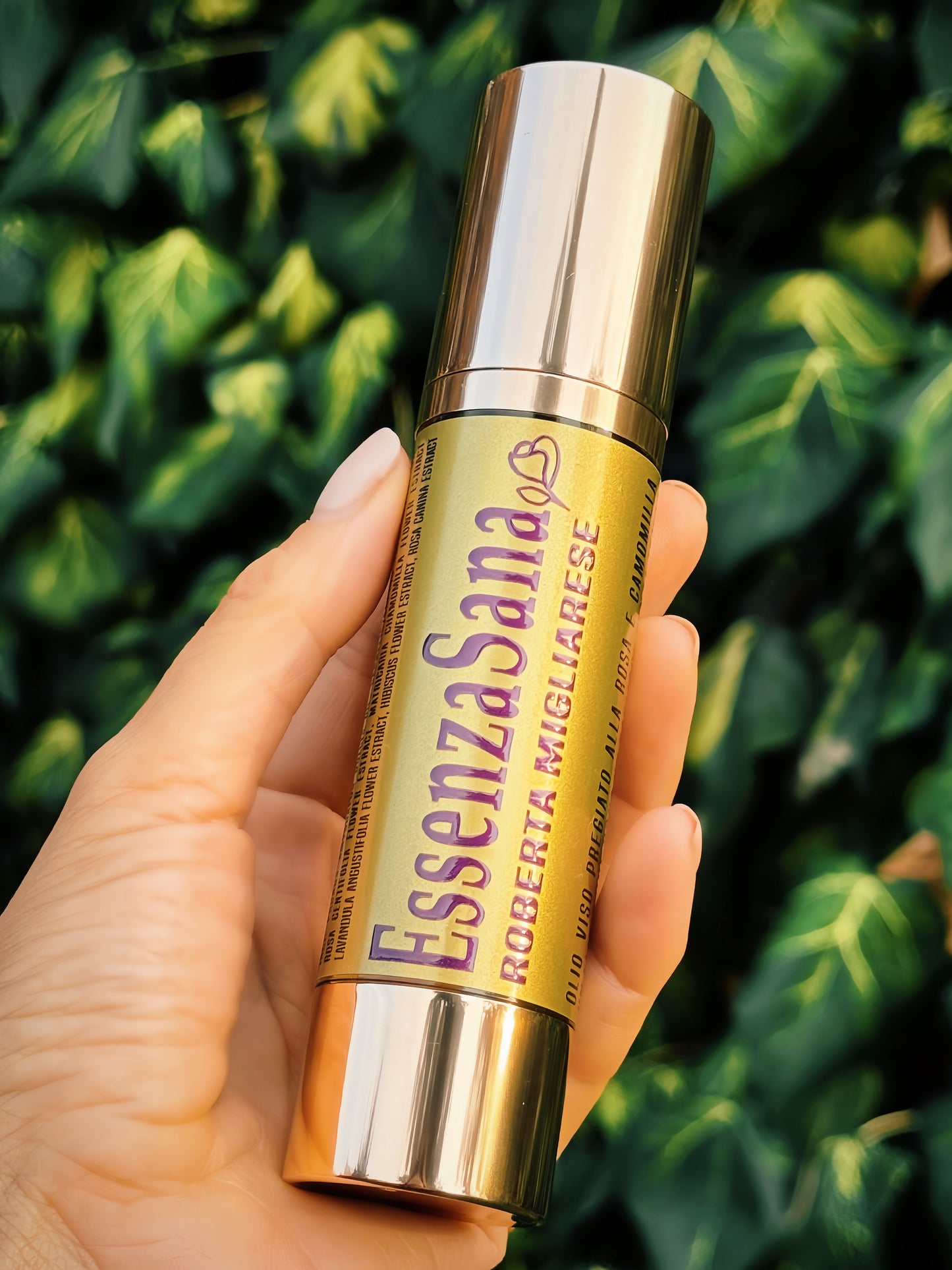 ESSENZASANA PRECIOUS FACE OIL 50ML PACKAGE ARILESS GOLD